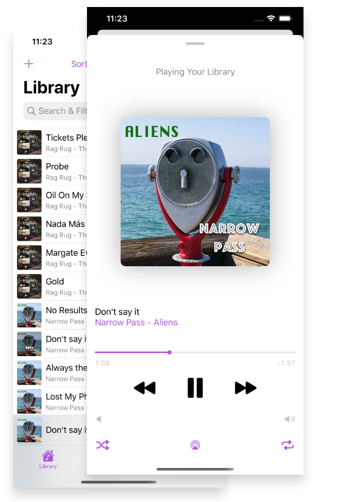 music player image